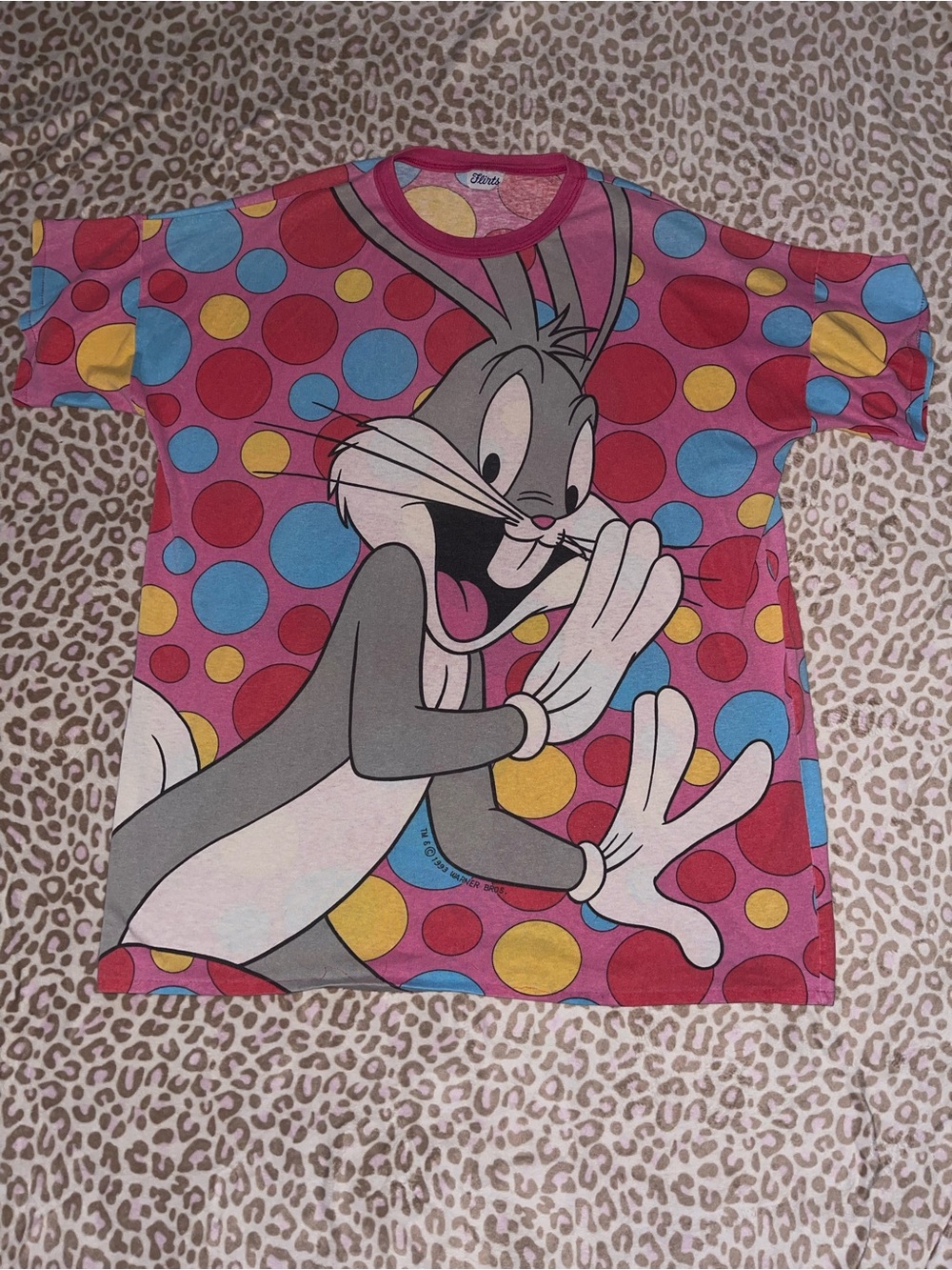 Vintage 1993 looney tunes oversized Bug Bunny tee XL/XXL